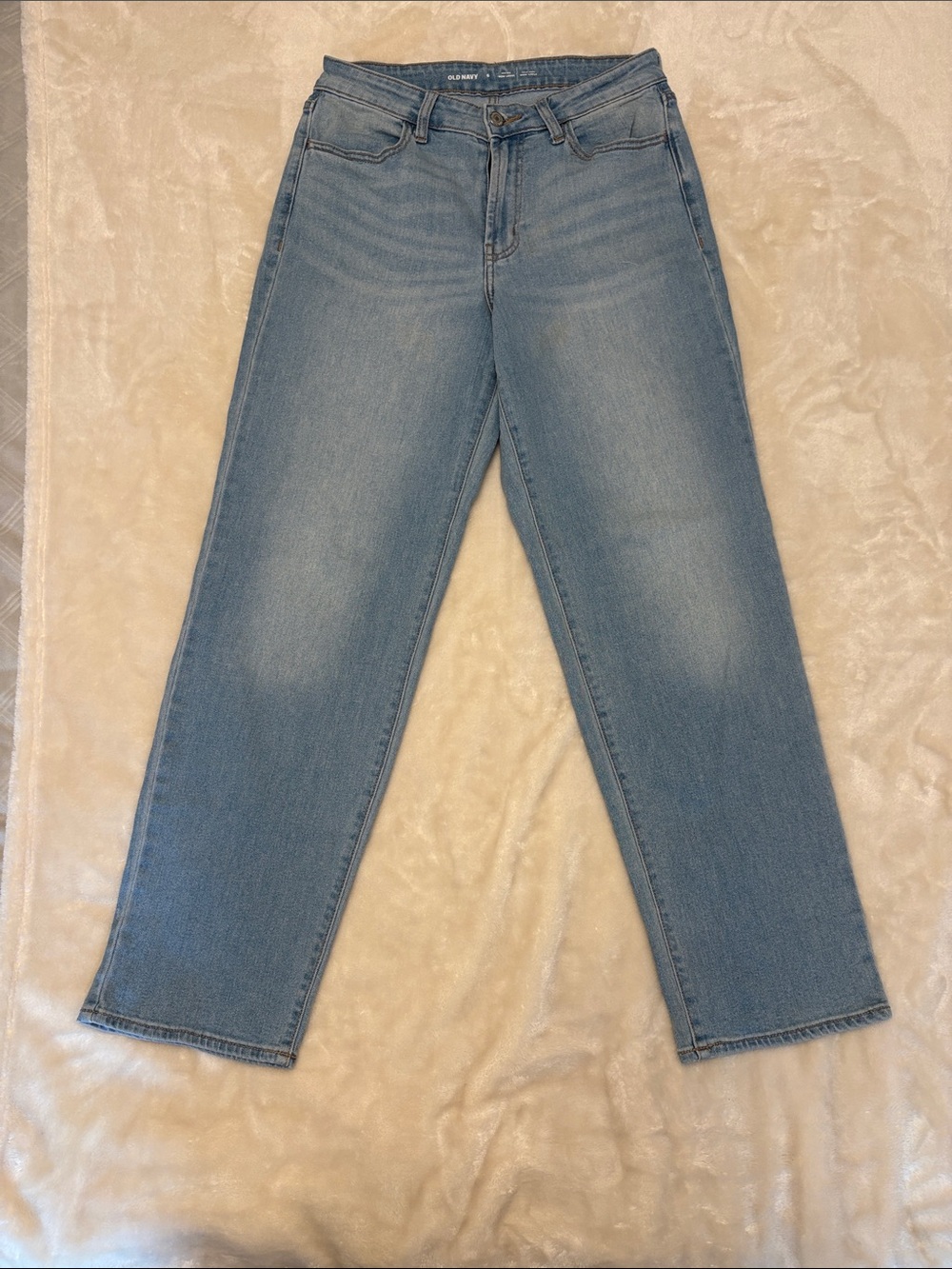 Old Navy Light Wash Straight Leg Women's Jeans